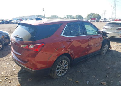 2020 Chevrolet Equinox Fwd Lt 1.5l Turbo, пошкодження: Передня частина, Iaai лот 46021272, фото 4 з 16