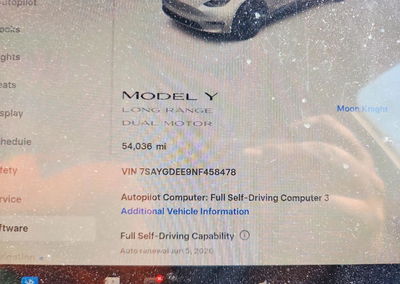 2022 Tesla Model Y, uszkodzenie: Przód, Copart lot 54163876, zdjęcie 9 z 13