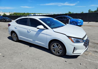 2019 Hyundai Elantra Sel, daño Frontal, Copart lote 62042826, foto 4 de 14