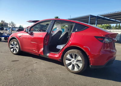 2023 Tesla Model Y, daño Lateral, Copart lote 66609786, foto 2 de 16