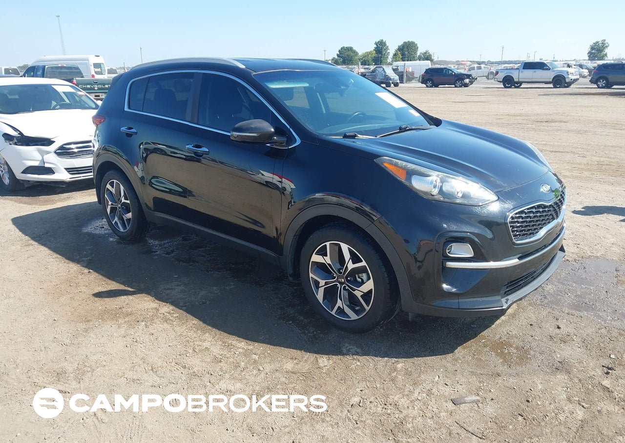 2020 Kia Sportage Ex, daño Trasero izquierdo, Iaai lote 46178078