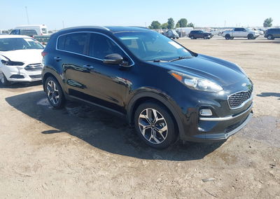 2020 Kia Sportage Ex, daño Trasero izquierdo, Iaai lote 46178078