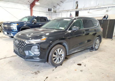 2019 Hyundai Santa Fe Sel Plus 2.4l, daño Abolladuras/rayones menores, Copart lote 72025536