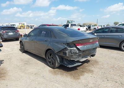 2026 Hyundai Elantra Sel Sport, Front & Rear damage, Iaai lot 45754070, photo 3 of 17
