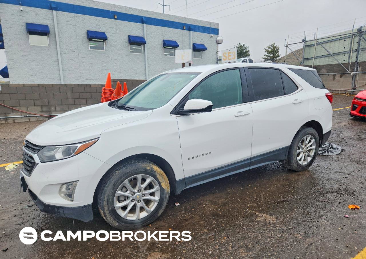 2019 Chevrolet Equinox Lt, Mechanical damage, Copart lot 70016146