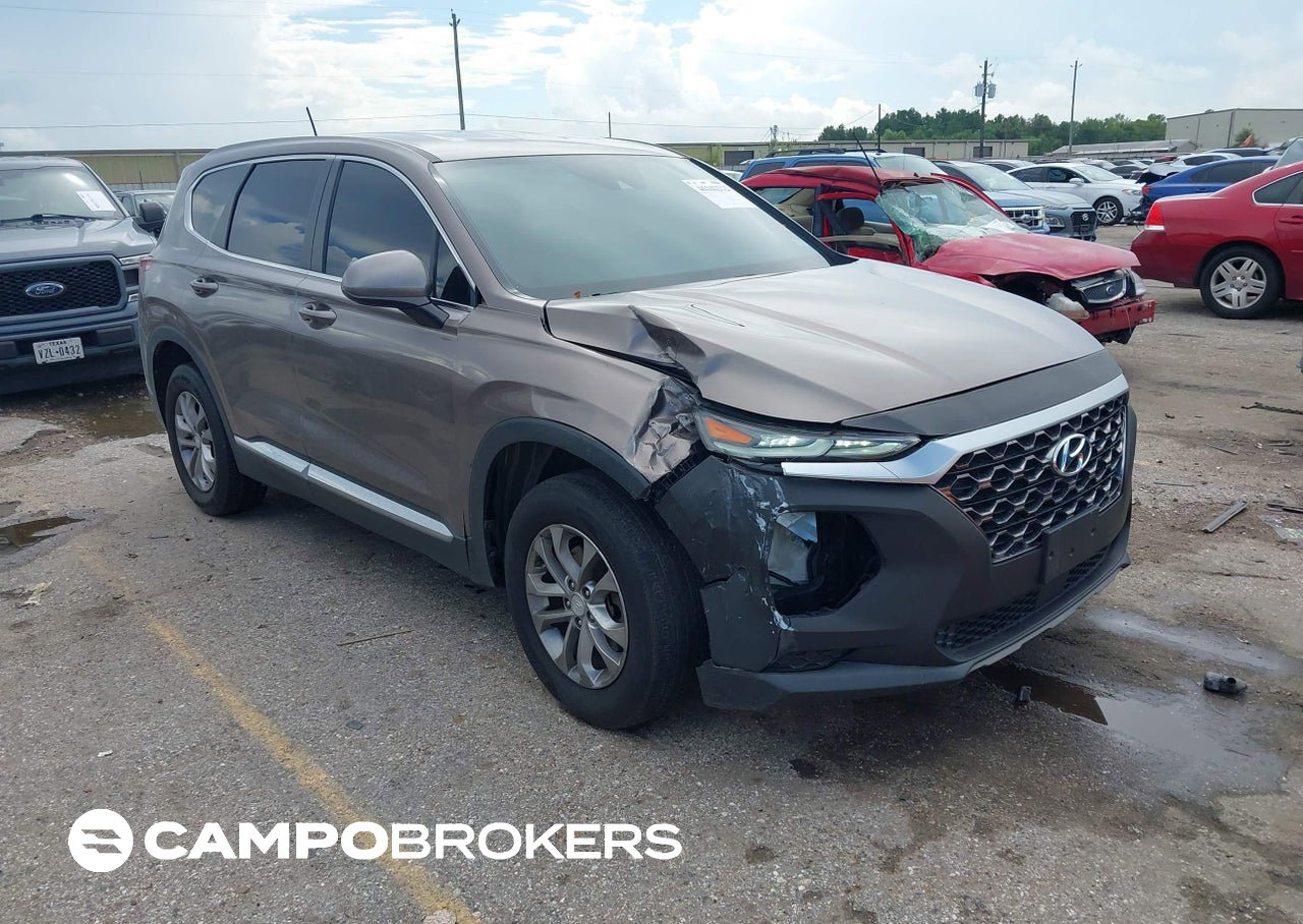 2020 Hyundai Santa Fe Se, uszkodzenie: Prawy przód, Iaai lot 46048312