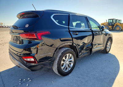 2019 Hyundai Santa Fe Se, пошкодження: Бік, Copart лот 72030106, фото 3 з 16