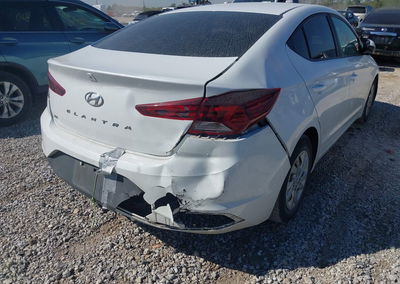 2019 Hyundai Elantra Se, Right Rear damage, Iaai lot 46232208, photo 6 of 16