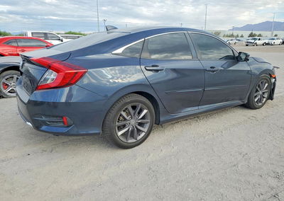 2020 Honda Civic Ex, daño Frontal, Copart lote 61219246, foto 3 de 12