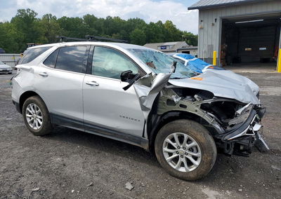 2019 Chevrolet Equinox Lt, daño Frontal, Copart lote 68850476, foto 4 de 14