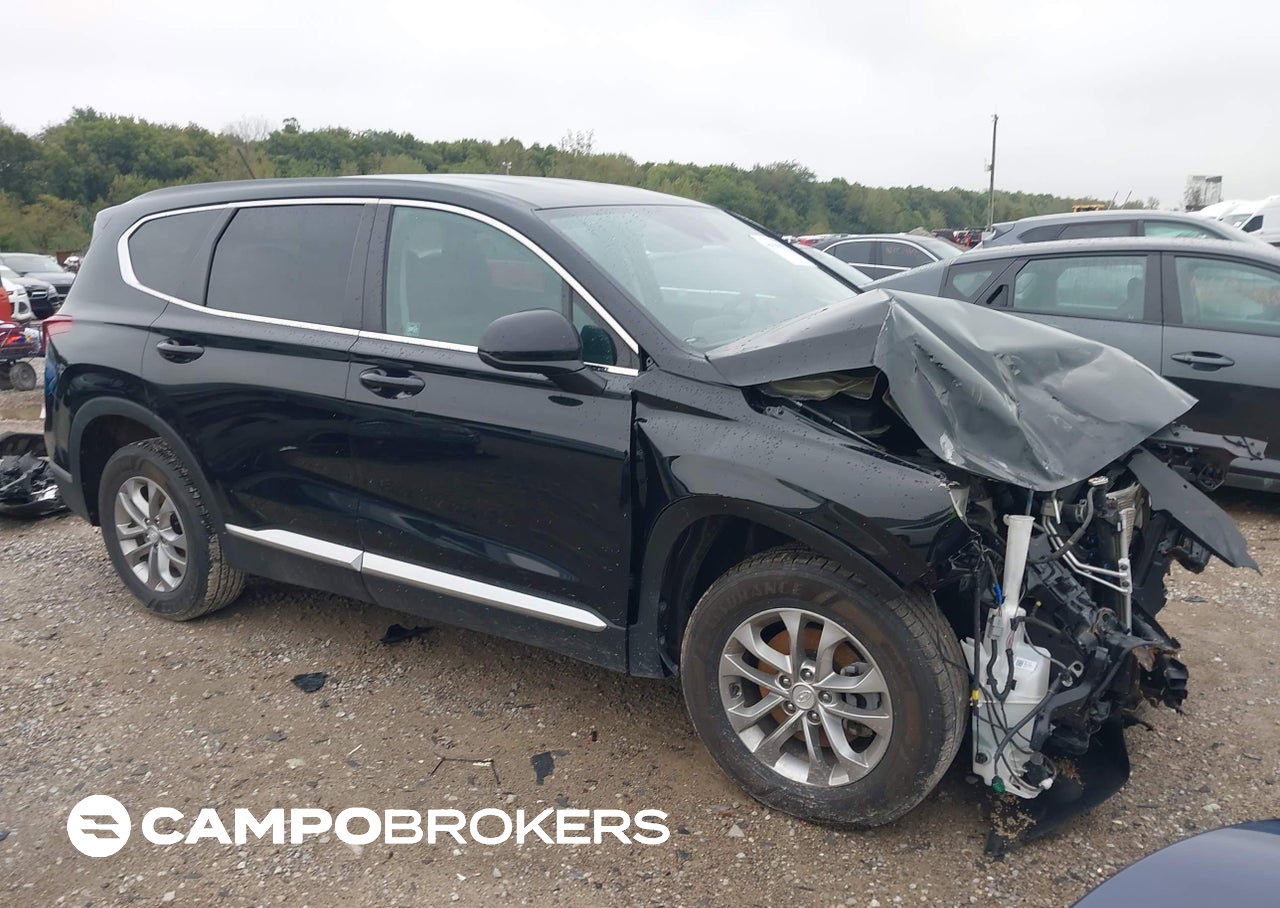 2020 Hyundai Santa Fe Se, uszkodzenie: Przód, Iaai lot 46158557