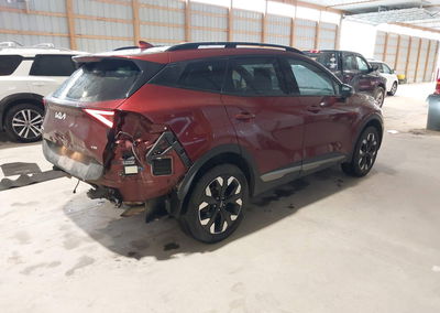 2023 Kia Sportage X-line, Rear damage, Iaai lot 46169178, photo 4 of 17