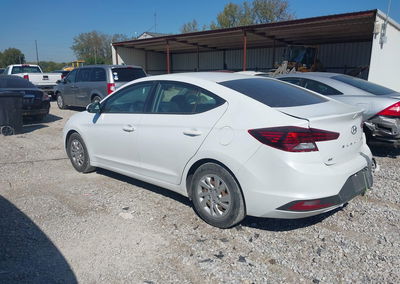 2019 Hyundai Elantra Se, Right Rear damage, Iaai lot 46232208, photo 3 of 16