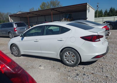 2019 Hyundai Elantra Se, Right Rear damage, Iaai lot 46232208, photo 14 of 16