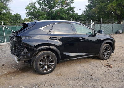 2019 Lexus Nx 300 F Sport, Rear End damage, Copart lot 66944936, photo 3 of 14