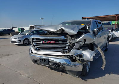 2020 Gmc Sierra 1500 4wd  Short Box Slt, Front End damage, Iaai lot 45847859, photo 6 of 16