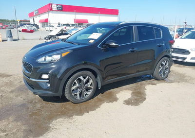 2020 Kia Sportage Ex, daño Trasero izquierdo, Iaai lote 46178078, foto 2 de 19
