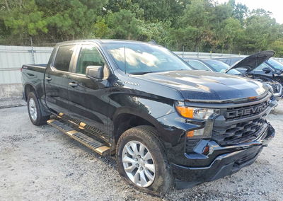 2022 Chevrolet Silverado K1500 Custom, daño Frontal, Copart lote 67387316, foto 4 de 13
