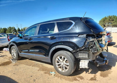 2019 Hyundai Santa Fe Se, Rear End damage, Copart lot 71922556, photo 2 of 12