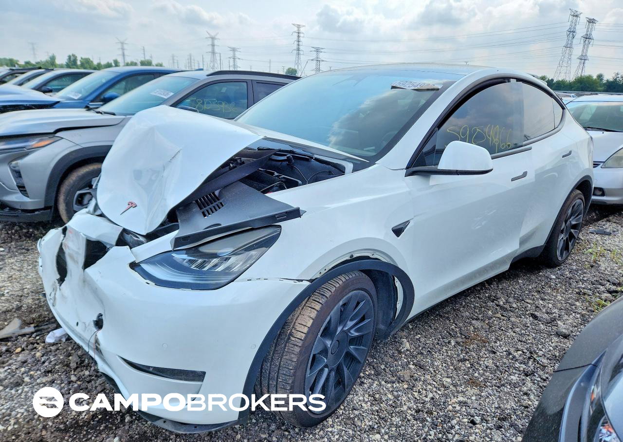 2022 Tesla Model Y, uszkodzenie: Przód, Copart lot 59254966