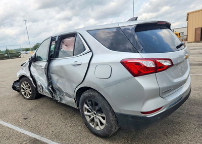 2021 Chevrolet Equinox Lt, Side damage, Copart lot 64263746, photo 2 of 14