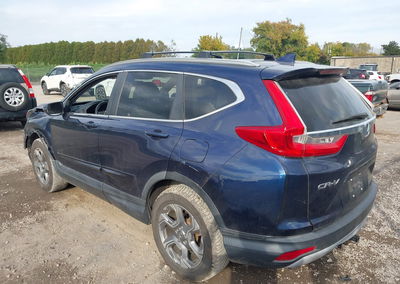 2019 Honda Cr-v Ex-l, пошкодження: Передня частина, Iaai лот 46210142, фото 3 з 17