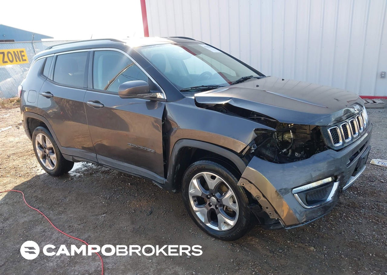 2020 Jeep Compass Limited 4x4, daño Frontal, Iaai lote 45969895