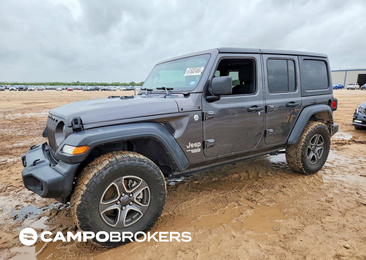 2020 Jeep Wrangler Unlimited Sport, uszkodzenie: Przód, Copart lot 61602466