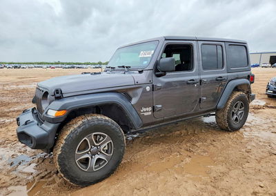2020 Jeep Wrangler Unlimited Sport, Front End damage, Copart lot 61602466