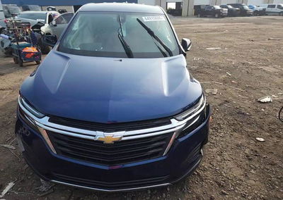 2022 Chevrolet Equinox Lt, Side damage, Copart lot 64915606, photo 14 of 15