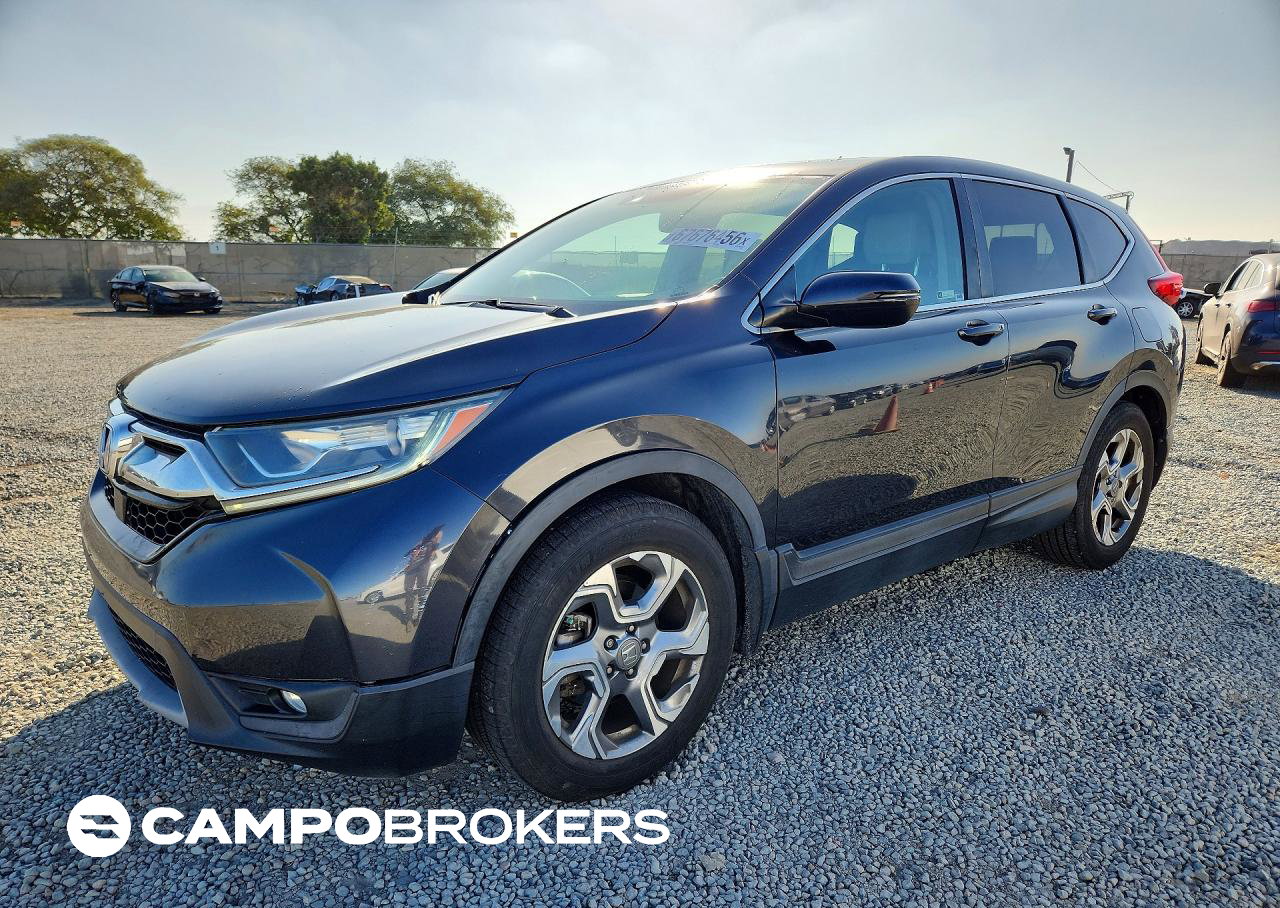 2019 Honda Cr-v Exl, пошкодження: Передня частина, Copart лот 67676456