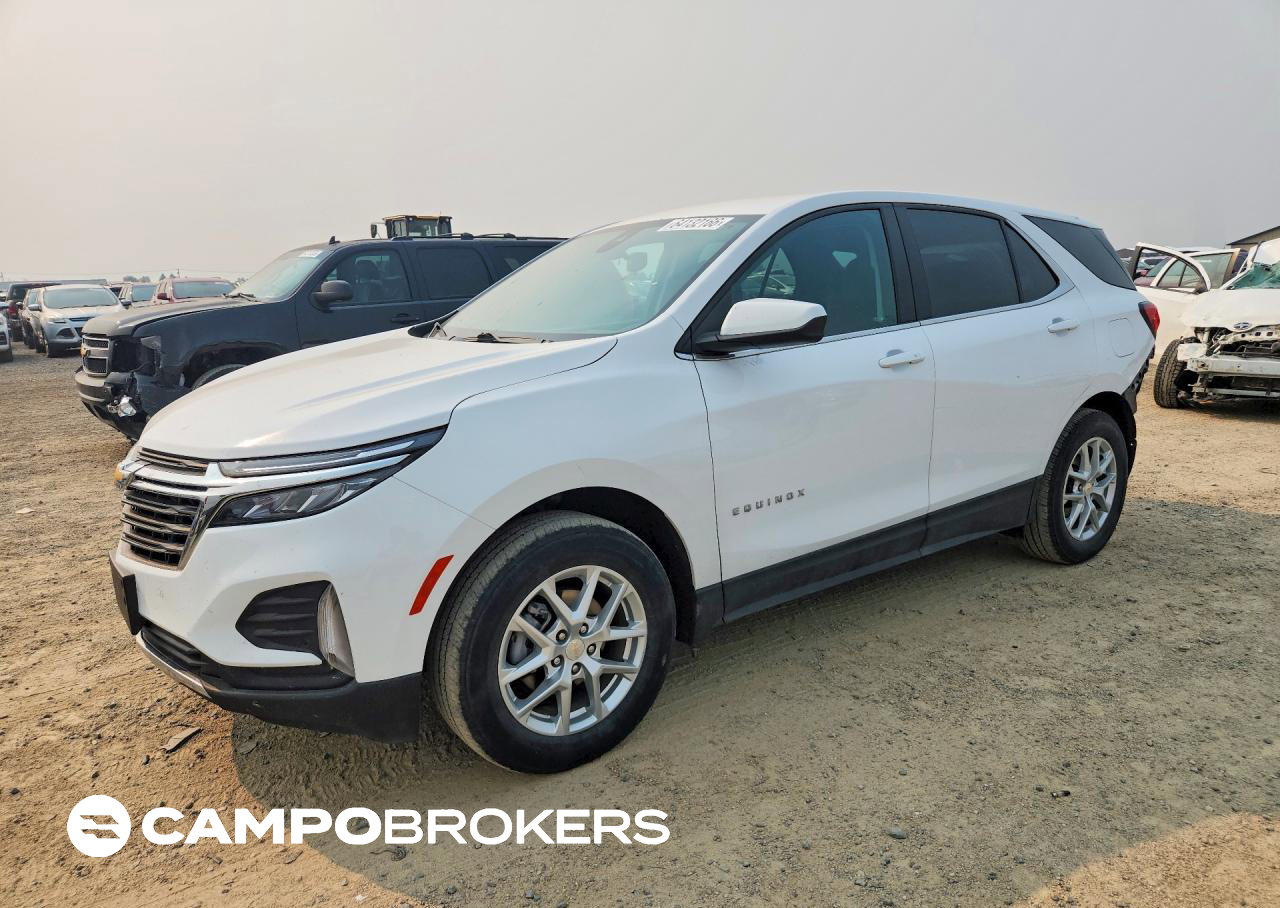 2022 Chevrolet Equinox Lt, пошкодження: Задня частина, Copart лот 64132166