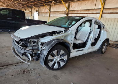 2022 Tesla Model Y, daño Frontal, Copart lote 69004566