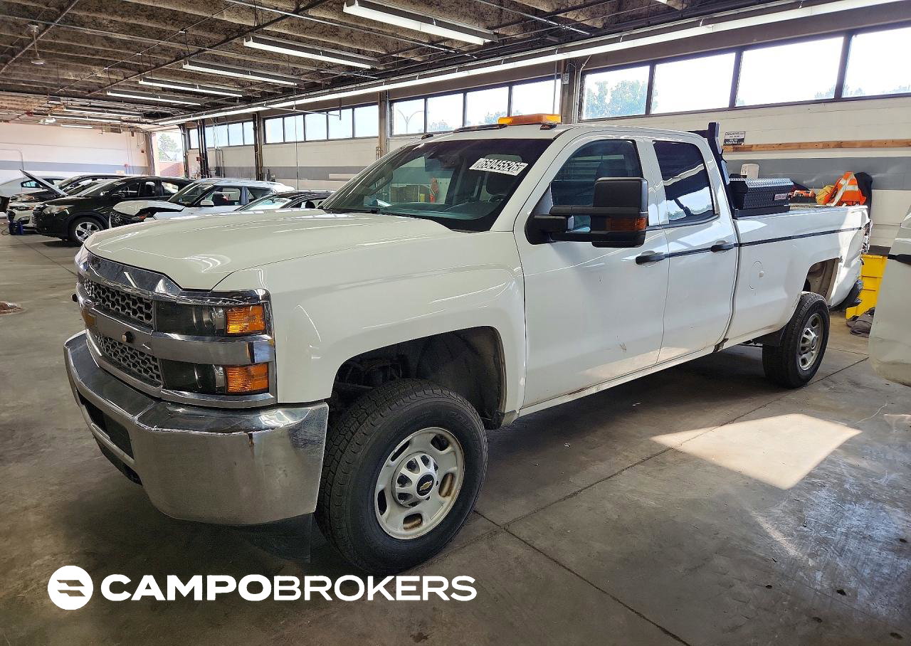 2019 Chevrolet Silverado K2500 Heavy Duty, Rear End damage, Copart lot 65045526