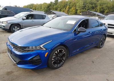 2021 Kia K5 Gt-line, uszkodzenie: Prawy bok, Iaai lot 46205458, zdjęcie 2 z 16