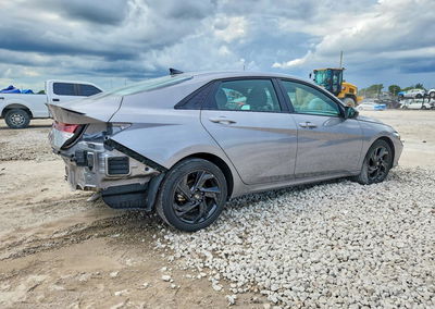 2026 Hyundai Elantra Sel Sport, Rear End damage, Copart lot 71922516, photo 3 of 13
