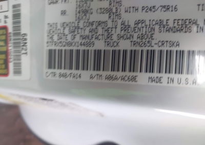 2019 Toyota Tacoma Sr, Normal Wear & Tear damage, Iaai lot 46207486, photo 9 of 16
