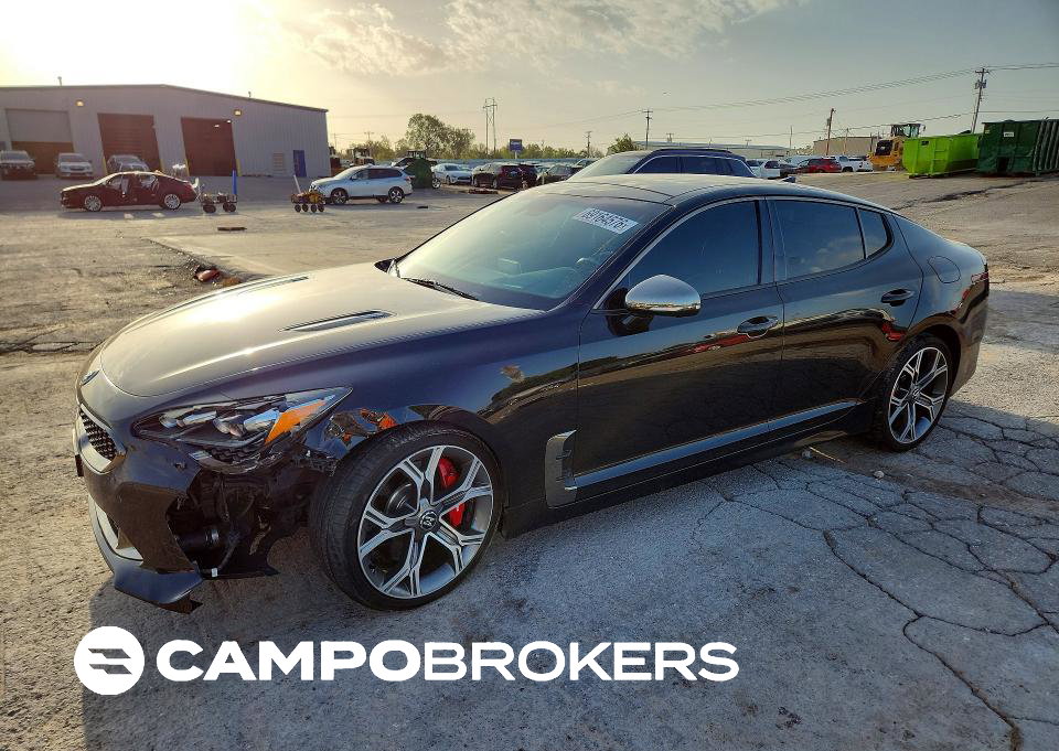 2019 Kia Stinger Gt2, uszkodzenie: Przód, Copart lot 69164576