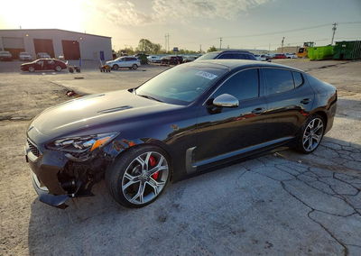 2019 Kia Stinger Gt2, daño Frontal, Copart lote 69164576