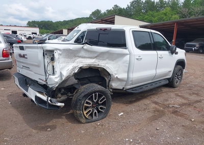 2020 Gmc Sierra 1500 4wd  Short Box At4, Right Rear damage, Iaai lot 45077362, photo 4 of 16