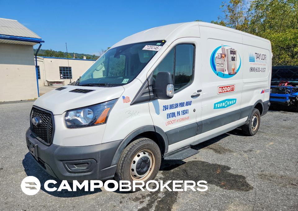 2023 Ford Transit 250 Delivery Van, uszkodzenie: Tył, Copart lot 71204146