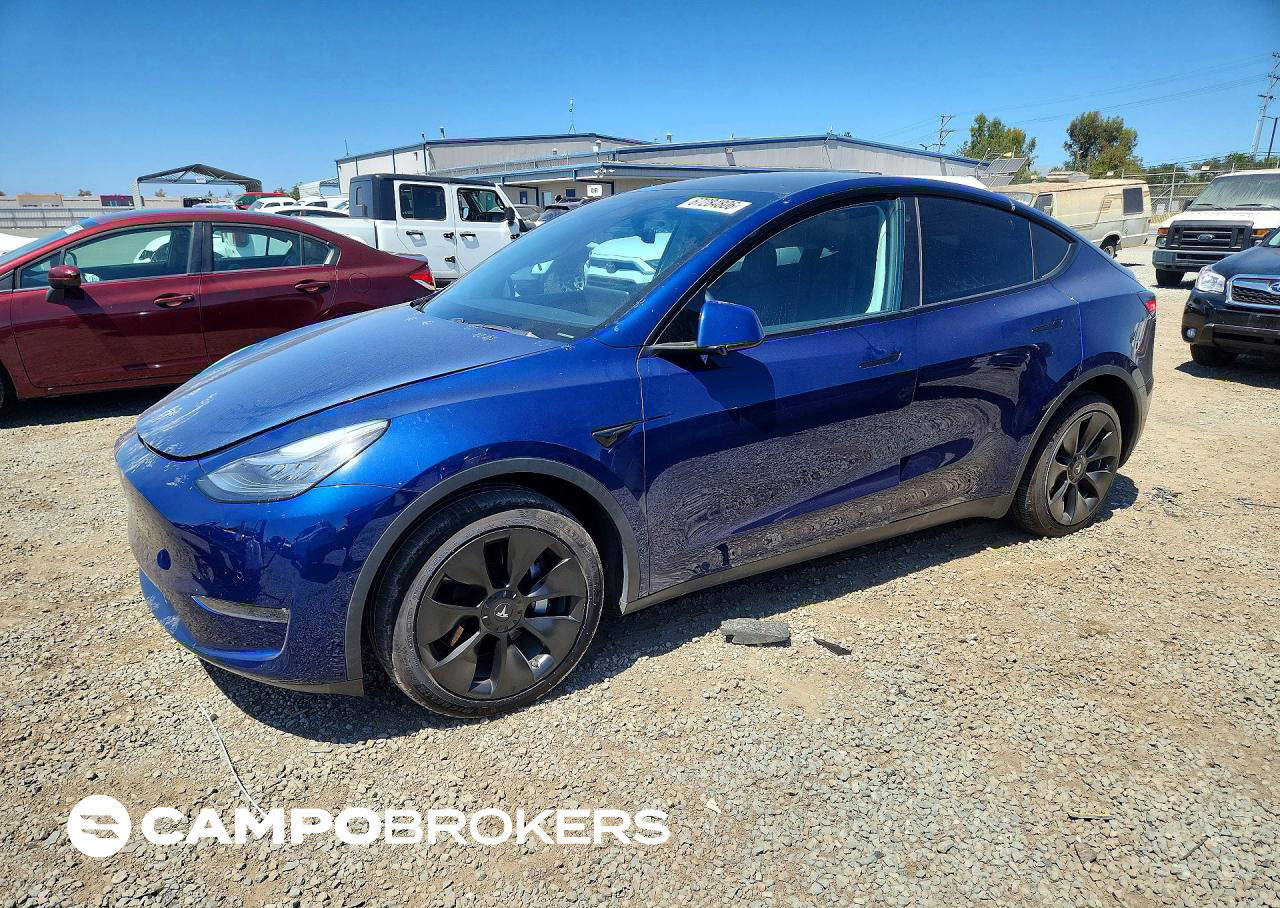 2020 Tesla Model Y, uszkodzenie: Bok, Copart lot 67284806
