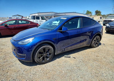 2020 Tesla Model Y, daño Lateral, Copart lote 67284806