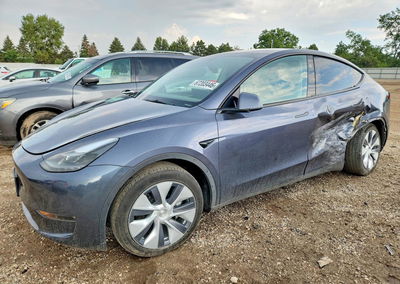 2023 Tesla Model Y, daño Lateral, Copart lote 67203446