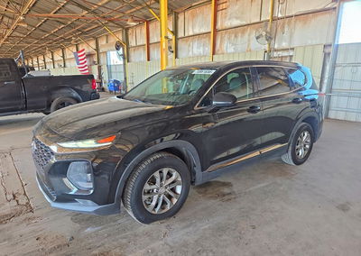 2019 Hyundai Santa Fe Sel 2.4l, пошкодження: Незначні вм’ятини/подряпини, Copart лот 70861656