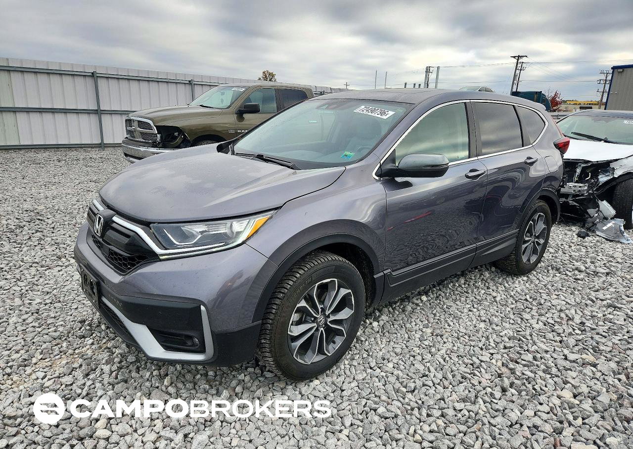 2022 Honda Cr-v Exl, uszkodzenie: Tył, Copart lot 72490796