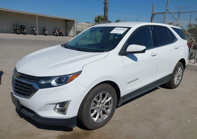 2019 Chevrolet Equinox Lt, daño Frontal derecho, Iaai lote 45946084, foto 2 de 16