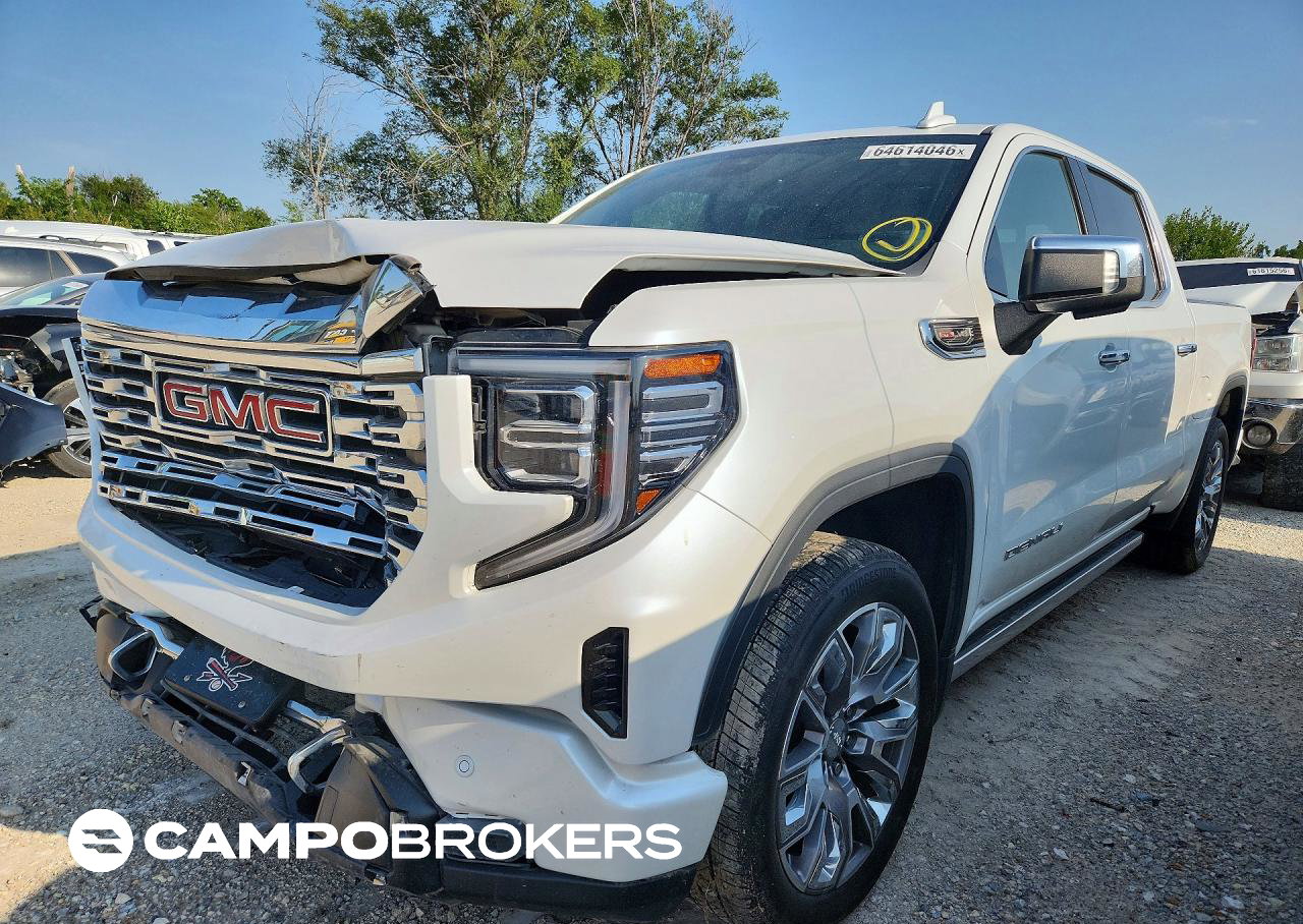 2023 Gmc Sierra K1500 Denali, Front End damage, Copart lot 64614046