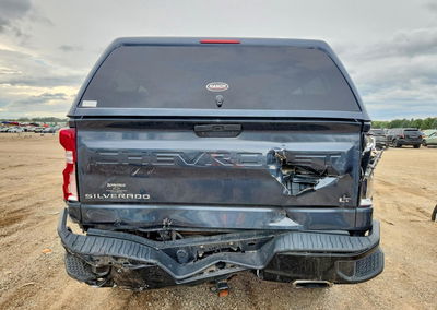 2021 Chevrolet Silverado K1500 Lt Trail Boss, uszkodzenie: Tył, Copart lot 70035236, zdjęcie 6 z 12