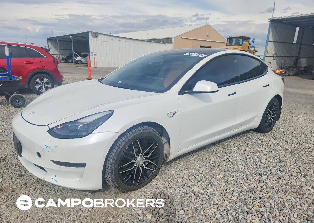 2022 Tesla Model 3, uszkodzenie: Przód, Copart lot 69633436